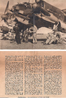 Coupure De Presse Allemande - Bimoteur Et équipage_m56 - Aviation