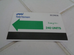 Yemen Phonecard - Yémen