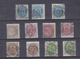 Danemark - Yvert 23, 25, 26, 27 Oblitérés - Valeur 41,50 Euros - Used Stamps