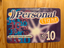 Prepaid Phonecard Argentina, Personal - Argentinië