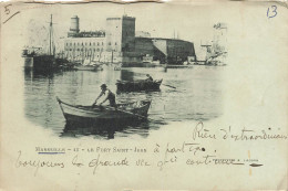 FRANCE - Marseille - Vue Générale Du Port - Le Port Saint Jean - Carte Postale Ancienne - Vecchio Porto (Vieux-Port), Saint Victor, Le Panier