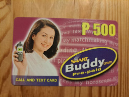 Prepaid Phonecard Philippines, Smart Buddy - Woman - Philippinen
