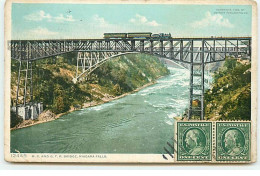 Canada - Ontario - Chutes Du NIAGARA - M.C. And G.T.R Bridge - Niagara Falls - Train - Niagarafälle
