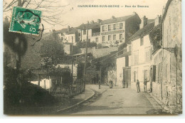 CARRIERES SUR SEINE - Rue De Bezons - Café Restaurant De Belle-Vue - Carrières-sur-Seine