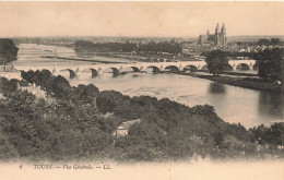 FRANCE - Tours - Vue Générale - Pont - Carte Postale Ancienne - Tours