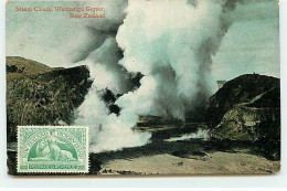 Nouvelle Zélande - Steam Clouds - Waimangu Geyser - Nouvelle-Zélande