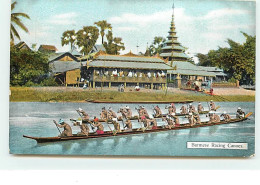 Burmese Racing Canoes - Myanmar (Burma)