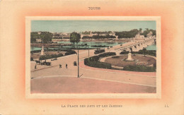 FRANCE - Tours - La Plage Des Arts Et Les Jardins - Carte Postale Ancienne - Tours