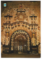 PUERTA BARROCA, ENTRADA DE LA SACRISTIA.- MONASTERIO DE SANTA.MARIA DE VERUELA, SIGLO XII.- ZARAGOZA.- ( ESPAÑA ) - Zaragoza