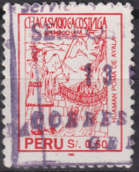 1994 Peru ° Mi:PE 1509, Sn:PE 1067, Yt:PE 1012, Bridge Of Huaman Poma De Ayala - Pérou