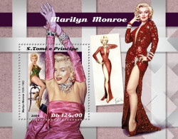 SÃO TOMÉ AND PRÍNCIPE  2018 MNH  Marilyn Monroe  Michel Code:  8069 / Bl.1462. Yvert&Tellier Code: 1209 - Sao Tome Et Principe