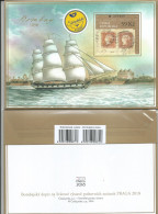 Folder 987 Czech Republic Bombay Letter 2018 Stamps On Stamps - Nuovi