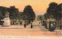 FRANCE - Tours - L'Avenue Grammont - Carte Postale Ancienne - Tours