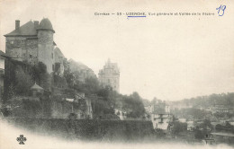 FRANCE - Corrèze - Uzerche - Vue Générale Et Vallée De La Vézère - Carte Postale Ancienne - Uzerche