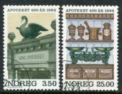 NORWAY 1995 Pharmacies In Norway Used.   Michel 1172-73 - Usados