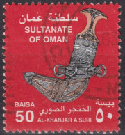 2001 Peru ° Mi:OM 503, Sn:OM 427, Yt:OM 470, Al Khanjar A'suri, Traditional Omani Dagger - Oman