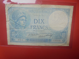 FRANCE 10 FRANCS 1932 Circuler (B.33) - 10 F 1916-1942 ''Minerve''