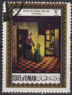 1969 Oman ° Dutch Paintings, Pieter De Hooch, The Pantry ( Ilegal) - Oman