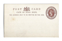 GREAT BRITAIN UNITED KINGDOM ENGLAND COLONIES - SOUTH AFRICA SUD AFRIKA CAPE FO GOOD HOPE - UNUSED STATIONERY - Cape Of Good Hope (1853-1904)