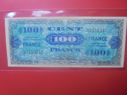 FRANCE 100 FRANCS 1944 Circuler (B.33) - 1944 Drapeau/France