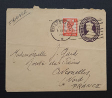 Inde , Lettre Pour La France. - Cartas & Documentos