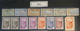 DJ 14 REUNION  TP SUR FEUILLE 1936 + + AFFRANCH. INTERESSANT+++ - Used Stamps