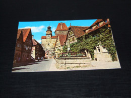 70061-                 ROTHENBURG OB DER TAUBER, RÖDRBOGEN UND MARKUSTURM - Rothenburg O. D. Tauber