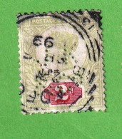 GBT1956- GRÃ-BRETANHA 1887_ 92- USD_ PERFURADO_ VC= $13,50 - Used Stamps
