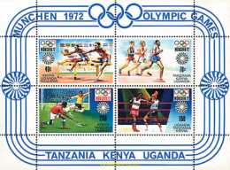 38916 MNH ESTE AFRICANO 1972 20 JUEGOS OLIMPICOS VERANO MUNICH 1972 - África Oriental Británica