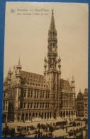 E109 Carte Postale Belgique Bruxelle La Grand' Place Oblitération Mangeons Du Sucre - Monumenti