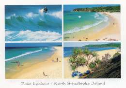 CPM - AUSTRALIE - QUEENSLAND - NORTH STRADBROKE ISLAND - POINT LOOKOUT - MULTIVUES - SURF - Otros & Sin Clasificación