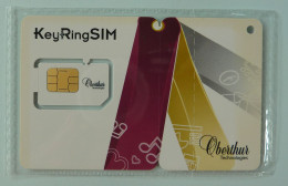 FRANCE - Oberthur - GSM - KEY RING SIM - Mint Blister - Other & Unclassified