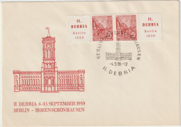 DDR FDC : Debria 1953, Zusammendruck W Zd 23  - Other & Unclassified