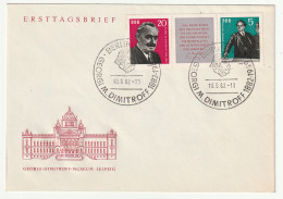 DDR-FDC: Dimitroff-Zusammendruck - Other & Unclassified