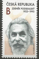 CZ 2023-1189 ZDENEK PODKALSKY CZECH, 1v, MNH - Unused Stamps
