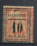 GUADELOUPE  -  N° 7  I C   -  Neuf Sans Gomme (*)  - TTB  -  Variété - Andere & Zonder Classificatie