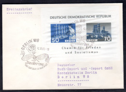 DDR, FDC "Dederonblock" - Autres & Non Classés