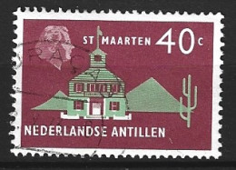 ANTILLES NEERLANDAISES. N°270 De 1958 & N°449 De 1973 Oblitérés. Cactus. - Sukkulenten