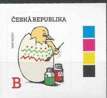 CZ 2023-1191 EASTER, CZECH, 1v, MNH - Ongebruikt