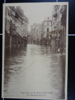 Liège Crue De La Meuse 1925-1926 Rue Chaussée Des Prés - Lüttich