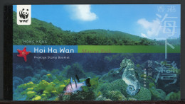 HongKong-China Markenheftchen Mit 1036-1039 C Postfrisch Korallen #HU177 - Otros & Sin Clasificación