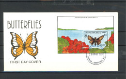 Grenada/ Grenadinen Block 187 Schmetterling Ersttagesbrief/FDC #JU310 - Anguilla (1968-...)