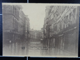 Liège Crue De La Meuse 1925-1926 Rue Cathédrale - Lüttich