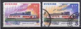 T0915 - SUEDE SWEDEN Yv N°787/88 - Used Stamps