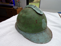 Casque Français ADRIAN 1914 1918 Jamais Restaurer  PRIX EN BAISSE - Hoeden