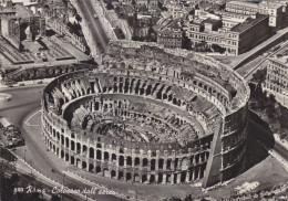 Cartolina Roma - Colosseo Dall'aereo - Coliseo