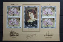 Großbritannien Jersey Block 4 Mit 372-373 Postfrisch #UP562 - Jersey
