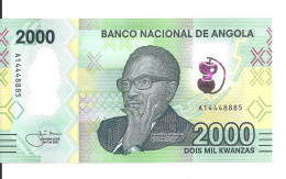 ANGOLA 2000 KWANZAS 2020 UNC P 163 - Angola