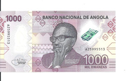 ANGOLA 1000 KWANZAS 2020 UNC P 162 - Angola