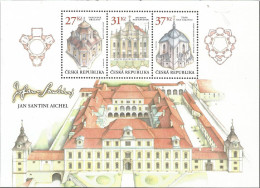 CZ 2023-1196-8 Jan Santini Aichel , CZECH, S/S,  MNH - Blocchi & Foglietti